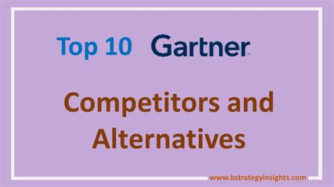 Who are the Top Competitors and Alternatives of 